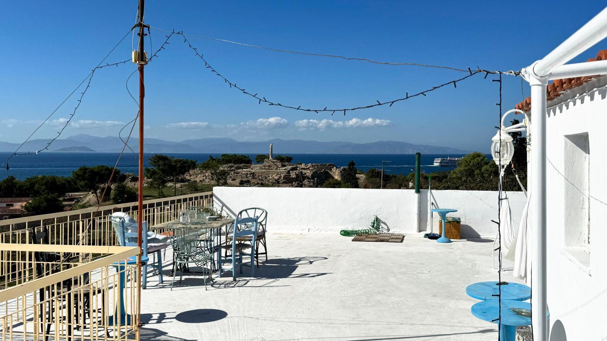 Appartement Vue Sur Mer Soul Family, Egine Aegina Exteriör bild