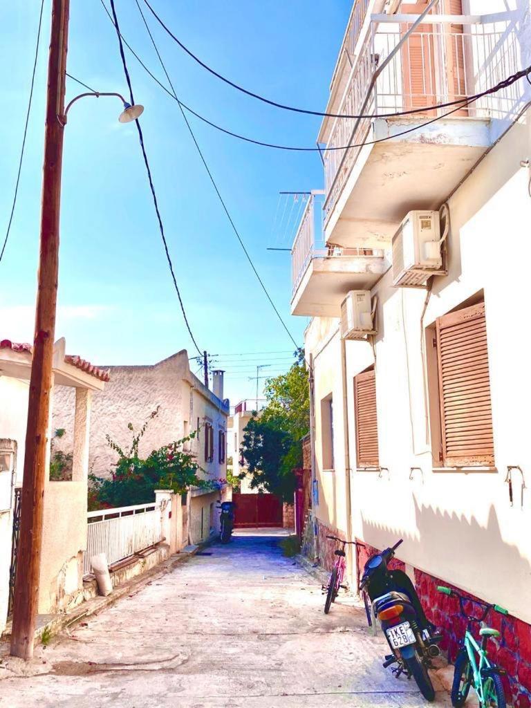 Appartement Vue Sur Mer Soul Family, Egine Aegina Exteriör bild