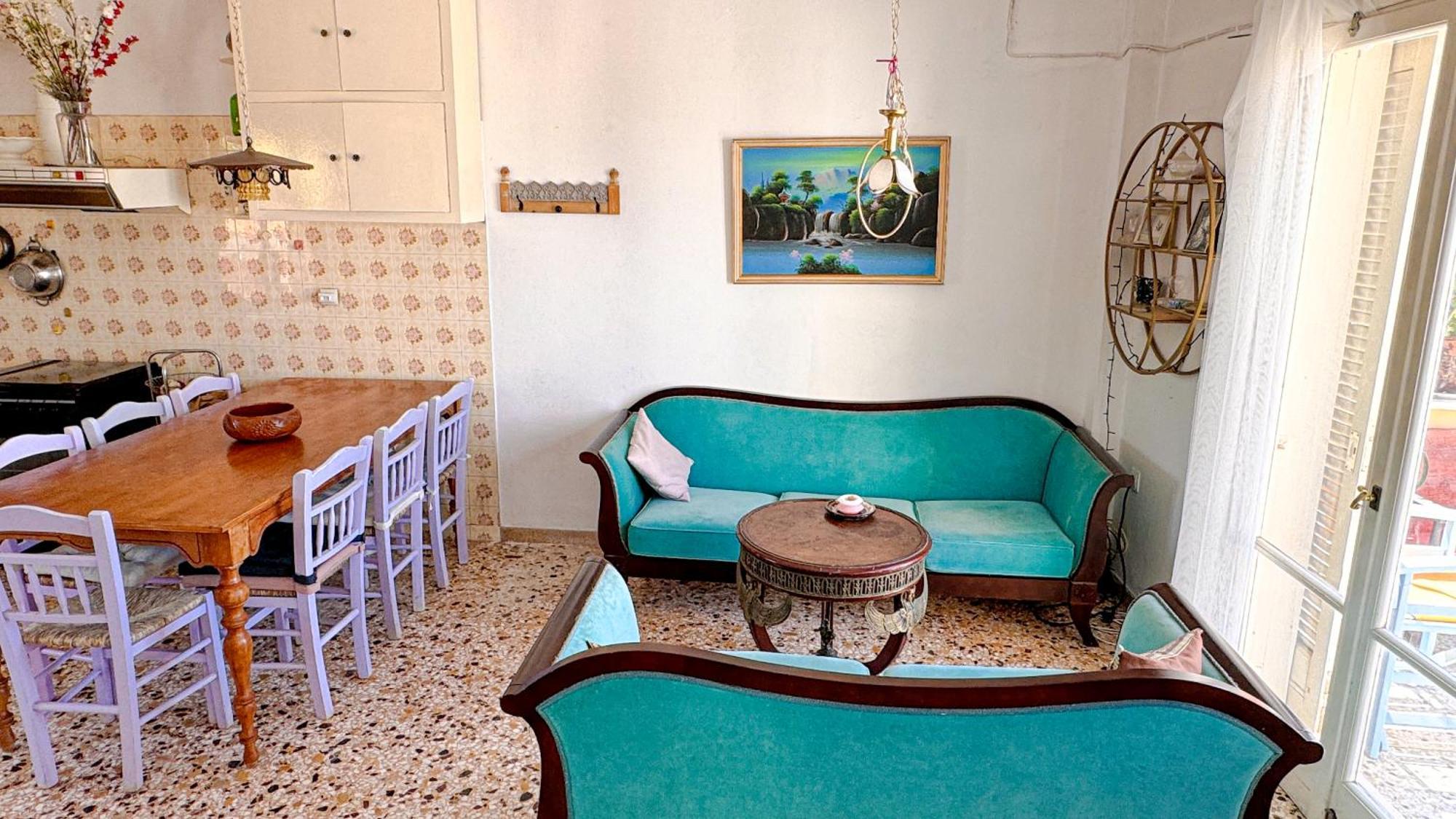 Appartement Vue Sur Mer Soul Family, Egine Aegina Exteriör bild