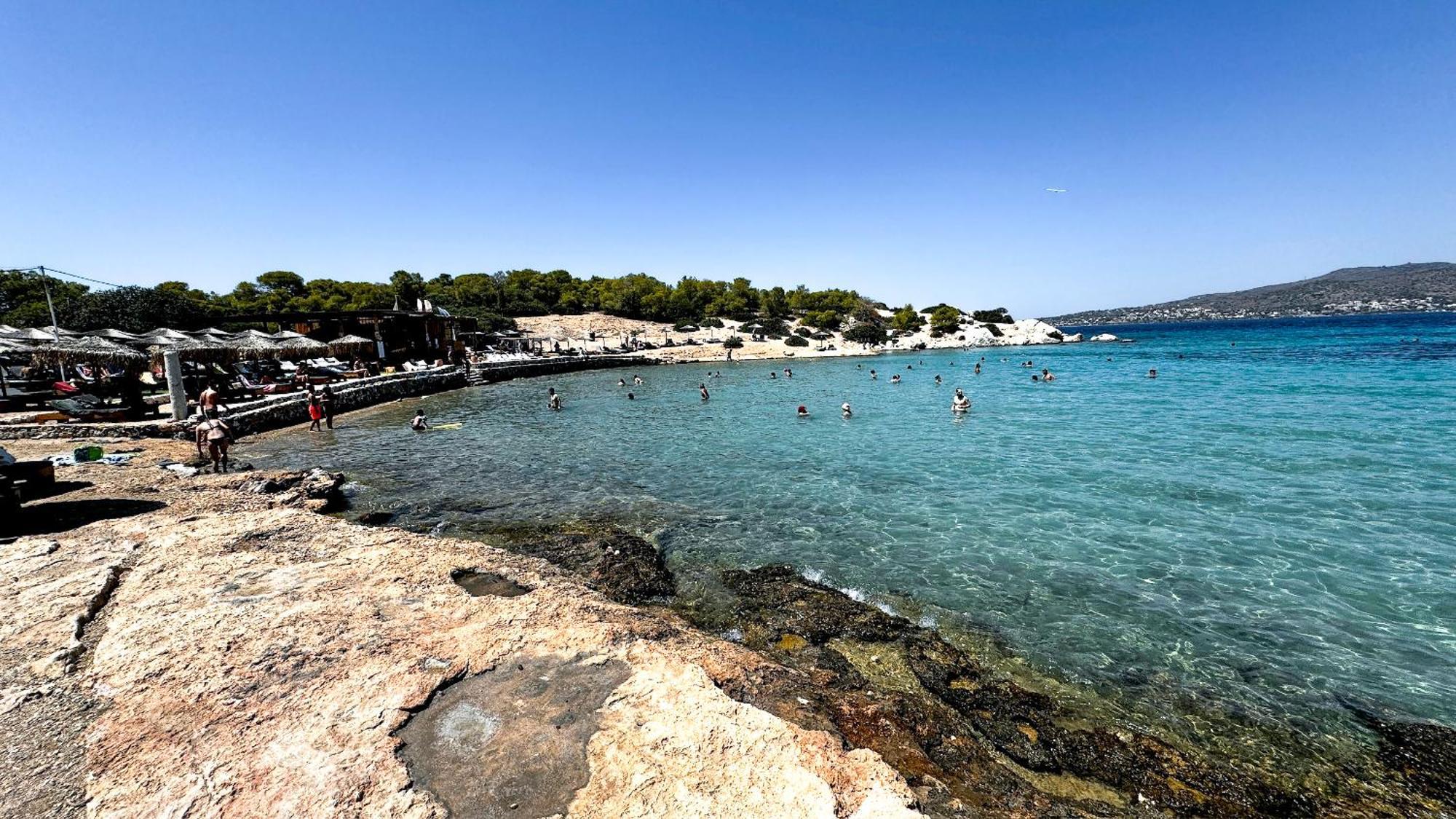 Appartement Vue Sur Mer Soul Family, Egine Aegina Exteriör bild